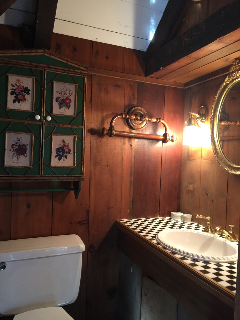 Guestroom bath. 